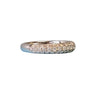 Diamond Band 18k White Gold 1.06tcw White VS Diamonds 2/3 Around - Joseph Diamonds
