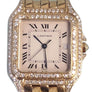 Cartier Watch Panthere de Cartier Factory Diamonds Midsize 27mm - Joseph Diamonds