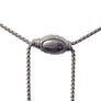 David Yurman Crossover Pendant Necklace Sterling Silver with Diamonds, 26mm - Joseph Diamonds