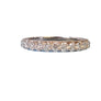 Diamond Band .55tcw 18k White Gold White Diamonds Unworn Eternity Style Band - Joseph Diamonds
