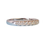 Diamond Band .55tcw 18k White Gold White Diamonds Unworn Eternity Style Band - Joseph Diamonds