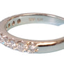 Diamond Band .55tcw 18k White Gold White Diamonds Unworn Eternity Style Band - Joseph Diamonds