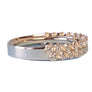 Diamond Band 1.20tcw 18k White Gold White VS Diamonds New Close Out Ring - Joseph Diamonds