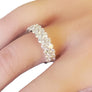 Diamond Band 2.00tcw 18k White Gold White VS Diamonds New Close Out Ring - Joseph Diamonds