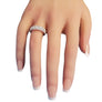Diamond Band 2.00tcw 18k White Gold White VS Diamonds New Close Out Ring - Joseph Diamonds