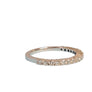 Diamond Band, Ring 18k white gold .42tcw Beautiful VS Colorless Diamonds - Joseph Diamonds