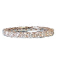 Diamond Eternity Band 18k White Gold 1.38tcw White VS Diamonds Unworn - Joseph Diamonds