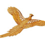 E. Wolf & Co London Bespoke Bird Brooch 18k Yellow Gold VS Diamonds - Joseph Diamonds