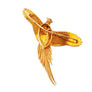 E. Wolf & Co London Bespoke Bird Brooch 18k Yellow Gold VS Diamonds - Joseph Diamonds