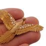 E. Wolf & Co London Bespoke Bird Brooch 18k Yellow Gold VS Diamonds - Joseph Diamonds