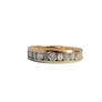 Estate 14k Diamond Band, Ring, .75ctw white VS-SI Round Brilliant Natural Diamon - Joseph Diamonds
