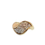 Estate 14k Yellow Gold Diamond Band, Ring, .50ctw I-J VS-SI Round Brill Diamonds - Joseph Diamonds