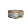Estate 14k white gold Diamond Band, Ring, 1.50tcw white VS-SI Round Brilliant Na - Joseph Diamonds