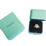 Estate Tiffany Soleste 1.58tcw Cushion Ring in Platinum with Wedding Band .17tcw (Installment 2 of 2) - Joseph Diamonds