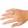 Estate Tiffany Soleste 1.58tcw Cushion Ring in Platinum with Wedding Band .17tcw (Installment 2 of 2) - Joseph Diamonds