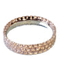 Eternity Band 1.61tcw 3 Row 18k White Gold White VS Diamonds New Close Out ring - Joseph Diamonds