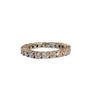 Eternity Band 18k white gold 1.00 tcw Beautiful VS Colorless Diamonds - Joseph Diamonds