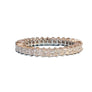 Eternity Band Platinum 1.4tcw Beautiful VS Colorless Princess Cut Diamonds - Joseph Diamonds
