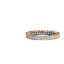 Eternity Band Platinum 1.4tcw Beautiful VS Colorless Princess Cut Diamonds - Joseph Diamonds