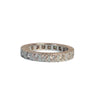 Eternity Diamond Band, Ring 18k white gold 1.00tcw Beautiful White VS Colorless - Joseph Diamonds