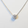 Hearts on Fire 18k wg Diamond Necklace HOF Fulfillment Pendant Necklace - Joseph Diamonds