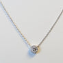 Hearts on Fire 18k wg Diamond Necklace HOF Fulfillment Pendant Necklace - Joseph Diamonds