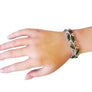 Jade and Diamond Bracelet 4.18tcw diamond and Spectacular Translucent Jade - Joseph Diamonds