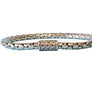 John Hardy Sterling Bracelet Vintage Dot Box Chain Articulated