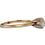 Vintage Old Euro Diamond Engagement Ring 14k Yellow Gold Solitaire