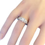 Platinum Diamond Ring 1.87tcw Beautiful Clean Brilliant Natural Diamonds