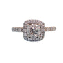 Diamond Engagement Ring 14k White Gold 1.25tcw Natural Diamonds