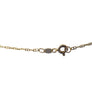 Vintage Italian 14k Chain Yellow Gold Stamped Link Necklace Minimalistic