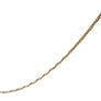 Vintage Italian 14k Chain Yellow Gold Stamped Link Necklace Minimalistic