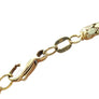 14k Yellow Gold Bracelet Articulated Box Chain 7"