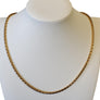 14k Yellow Gold Necklace Articulated 20" Box Chain