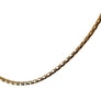 14k Yellow Gold Necklace Articulated 20" Box Chain