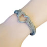Tiffany & Co Mesh Toggle Bracelet Sterling Silver Heart Classic - Joseph Diamonds