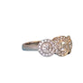Tiffany & Co. Circlet Ring of Diamonds 3 Stone Halo Platinum .55tcw - Joseph Diamonds