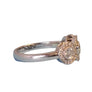 Tiffany & Co. Circlet Ring of Diamonds 3 Stone Halo Platinum .55tcw - Joseph Diamonds