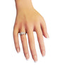 Tiffany & Co. Circlet Ring of Diamonds 3 Stone Halo Platinum .55tcw - Joseph Diamonds