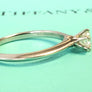 Tiffany & Co. Diamond Solitaire Platinum Engagement Ring .46ct VS1 Round - Joseph Diamonds