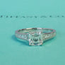 Tiffany & Co. Platinum Legacy Cushion 1.56tcw G VVS2 Tapered Diamonds Rare! - Joseph Diamonds