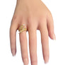 Tiffany and Co. Victoria Vine Bypass Diamond Ring 18k Yellow Gold Authentic Tiffany & Co.