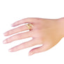 Tiffany and Co. Victoria Vine Bypass Diamond Ring 18k Yellow Gold Authentic Tiffany & Co.