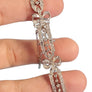 Vintage Platinum Diamond Bracelet circa 1940-1950 Old Mine Cuts 3.5tcw - Joseph Diamonds