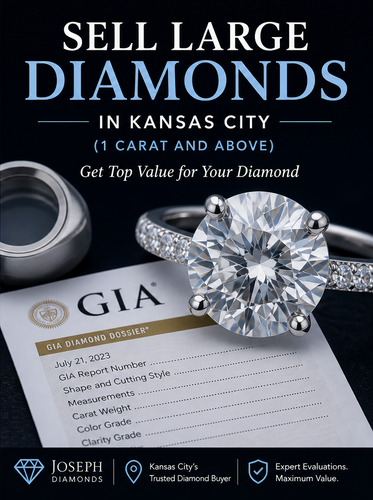 Sell Large Diamonds in Kansas City | 2ct+ Diamond Buyer