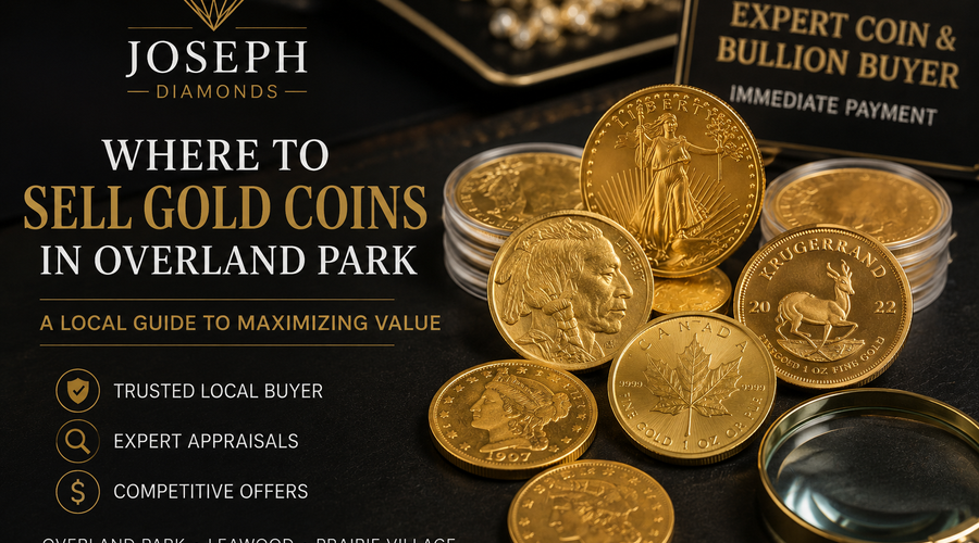 Where to Sell Gold Coins in Overland Park | Joseph Diamonds