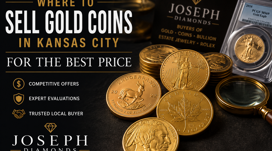 Where to Sell Gold Coins in Kansas City for the Best Price | Joseph Diamonds