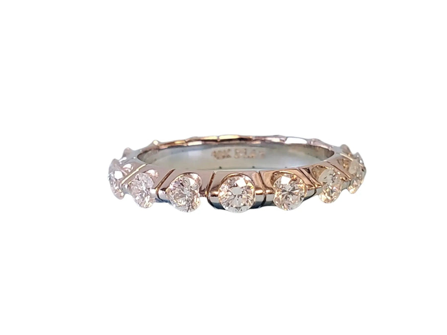 18k Diamond Eternity Band 1.50tcw White Gold White VS Diamonds New  Joseph Diamonds