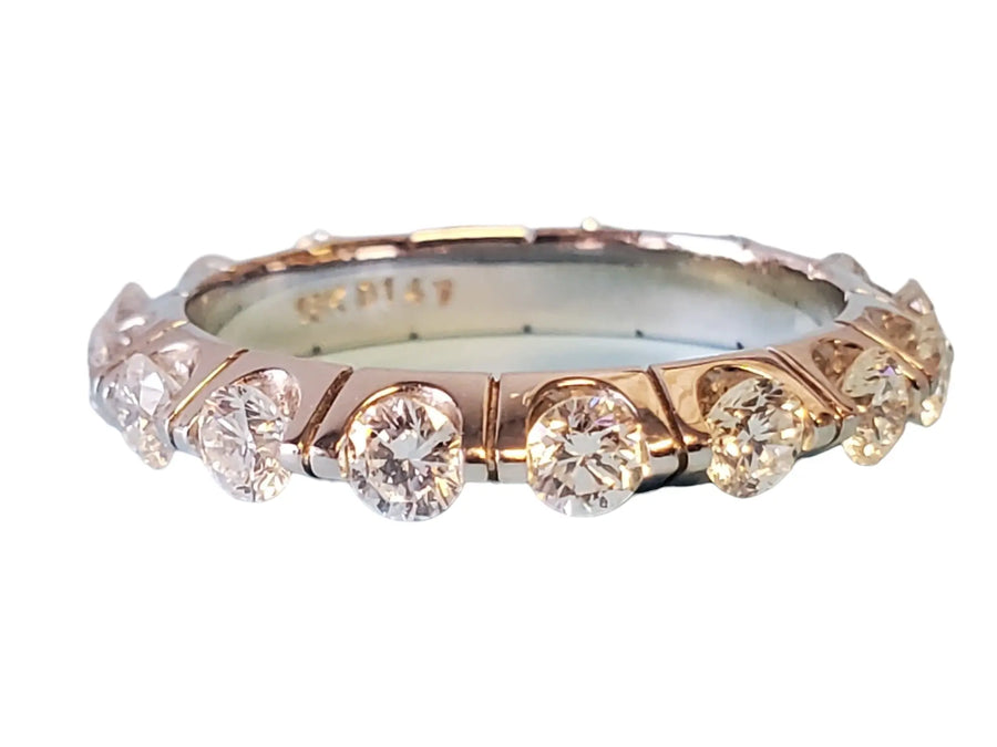 18k Diamond Eternity Band 1.50tcw White Gold White VS Diamonds New  Joseph Diamonds